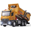 OANMYJJO Children Dump Truck Toy Metal DieCast Construction Truck Toys