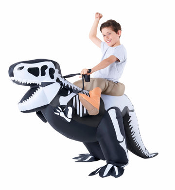 Morph Inflatable Skeleton Dinosaur Costume Kids  TRex Blow Up Skeleton Dinosaur Costume  Inflatable Dino Costume Kids