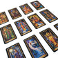 Jamron 78Pcs/Set Tarot Cards Deck Board Future Telling Divination Game English Edition Easy Gildedsn07408