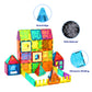 Anbalulu Magnetic Tiles, 100Pcs Magnetic Blocks For Kids, Magnet Building Set With 2 Cars, Construction Building Set,Stem Sensor