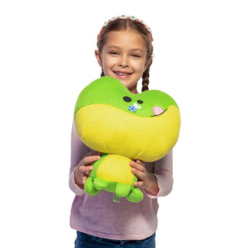 Ami Amis Jumbo Pickle- Soft Cozy Crochet Plush, Adorably Cute Details, Extra Cuddly Size For Collection Enthusiasts