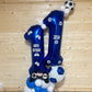 Navy Blue 11 Balloon Numbers,40 Inch Dark Blue 11 Birthday Balloons Large Foil Mylar Balloons Number 11 For Birthday Party Anniversary Decorations