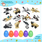 Fun Little Toys 12Packs Building Block Easter Egg For Party Favors Easter Baskets Stuffer