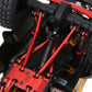 INJORA High Clearance Chassis Links Set for SCX24 Bronco JLU AXI00002 C10 AXI00001 Axial 1/24 RC Crawler Car(Red)
