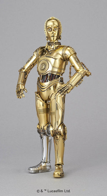 Bandai Hobby Star Wars Character Line 1/12C-3Po 'Star Wars' Action Figure, White