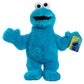 Just Play Large Plush Cookie Monster Stuffed Animal, 18-inch, Blue, Polyester, Model 53427, Perfect for Kids Ages 3 and Up