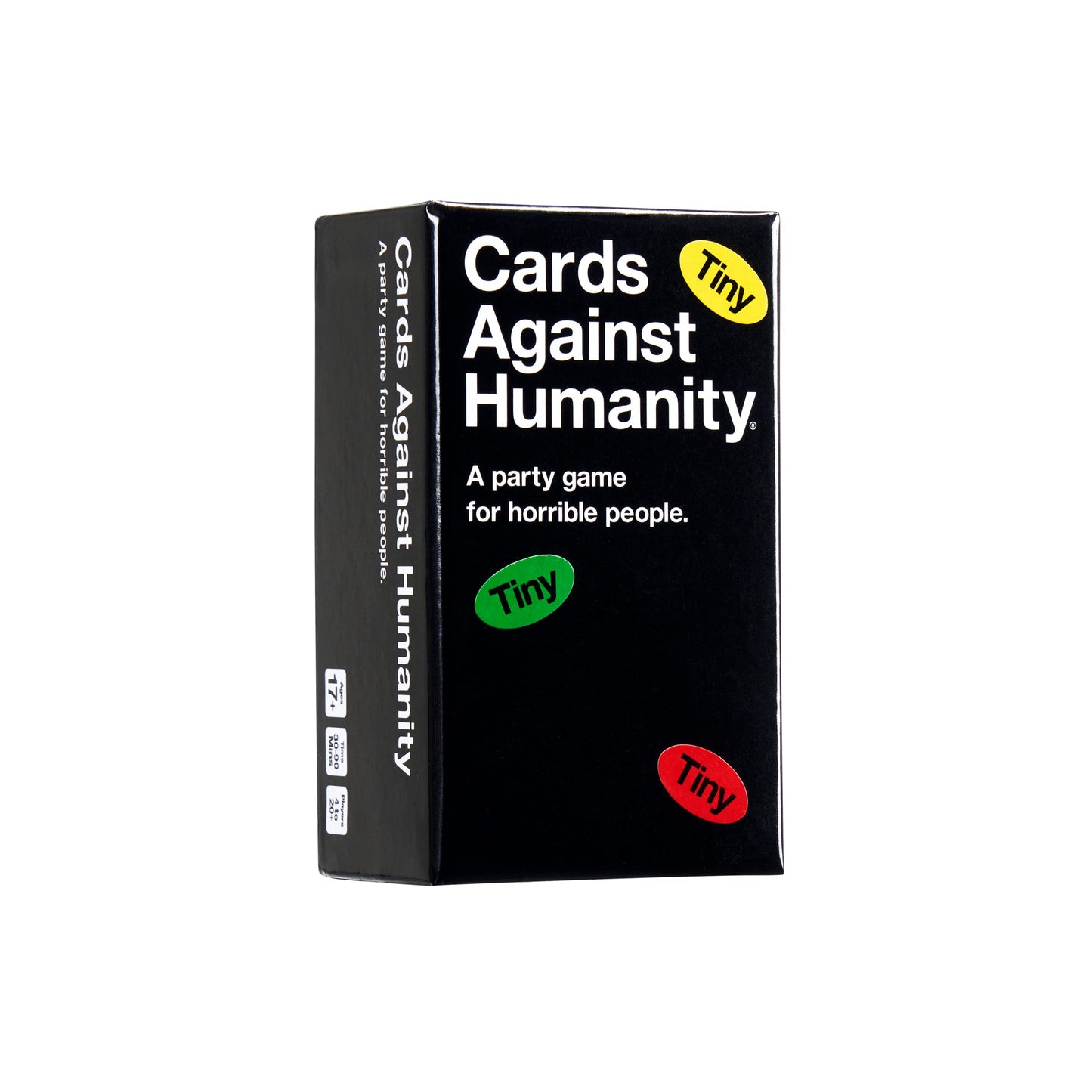 Cards Against Humanity Tiny Edition - Miniature Game with 600 Cards, Model MG-TI, Paper Material