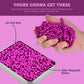 Magnetic Ferrite Putty Rocks,Rose Red More Than 600 Weak Magnetic Smooth Ferrite Pebbles, Magnet Rock Desk Toys And Time-Killer