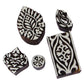 ANHANDICRAFTS Printing Wooden Stamps Blocks for Fabrics, Stamp Use on Fabrics, Paper etc 