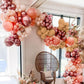 Blush Balloon Garland Arch Kit Retro Pink Rose Gold Balloon For Girls Party Baby Shower Wedding Bridal Birthday Party Decoration