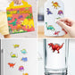 Reusable Sticker Book, Dinosaur Stickers Educational Learning Toys Travel Stickers Activity Books For Toddler Girls Boys Age 3+ Birthday Gifts