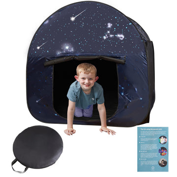 Sensory Tent | Calm Corner For Children To Play And Relax | Sensory Corner | Helps With Autism, Spd, Anxiety & Improve Focus | Black Out Sensory Tents For Autistic Children | Big
