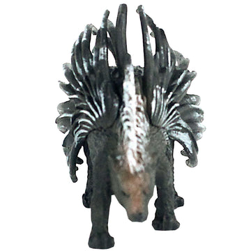 Funshowcase African Jungle Animals Hystricidae Toy Figure Realistic Plastic Figurine Height 2.4-Inch