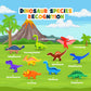 IPOURUP Dinosaur Wooden Stacking Toys for Kids 3-8, Multicolor Montessori Balance Game, Perfect for Family Birthday Gifts