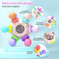 Baby Teething Toys For Babies 0-6 6-12 Months, Montessori Sensory Toys For 0 3 6 9 12 Months 1 One Year Old, Baby Essentials Rattles Newborn Infant Toys, Learning Educational Girls Boys Gifts