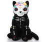 Hiboom Skeleton Black Cat Stuffed Animal 13 Inch Soft Plush Black Kitten Stuffed Animal Nightmare Catnap Plush For Halloween Day