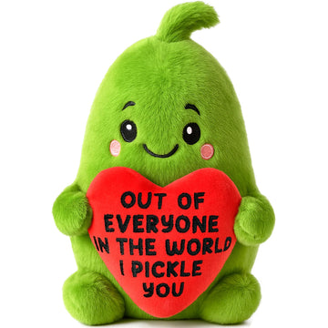 Anniversary Birthday Gifts for Women Men Christmas Boyfriend Girlfriend GF Wife Husband Couples Valentines Funny Gift for Her Him  Pickle with Heart to My Love Fathers Mothers Day I Love You Gifts