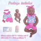 Yaluoqian Silicone Reborn Baby Doll Full Silicone Baby Doll Realistic 1:1 Reduction Lifelike Reborn Baby Dolls Silicone Full Bod