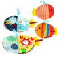 Trendivibe Soft Baby Cloth Books Crinkle Books Early Learning Educational Infant Toys| Baby Learning Toy | Infant Activity Toy |