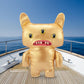 Fuggler Gold Fuggs By Zuru Funny Ugly Monster, Plush, Collectible, Toy (Reeko - All Over Gold)