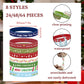 MATEPLUS 24Pcs Christmas Silicone Bracelets Xmas Rubber Wristbands for Family Holiday Party Favors Supplies for Kids Adults,Chri