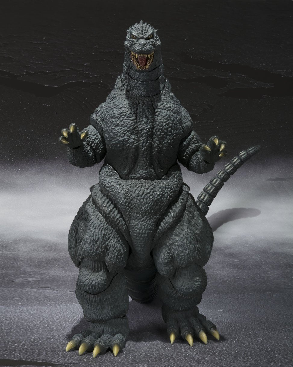 TAMASHII NATIONS S.H. Monsterarts Godzilla 1989 Action Figure, Medium Green Plastic, Model BAN07923