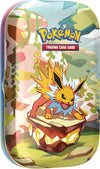 Pokemon TCG: Scarlet & Violet -Prismatic Evolutions Mini Tin - Jolteon (2 Booster Packs & 1 Coin)