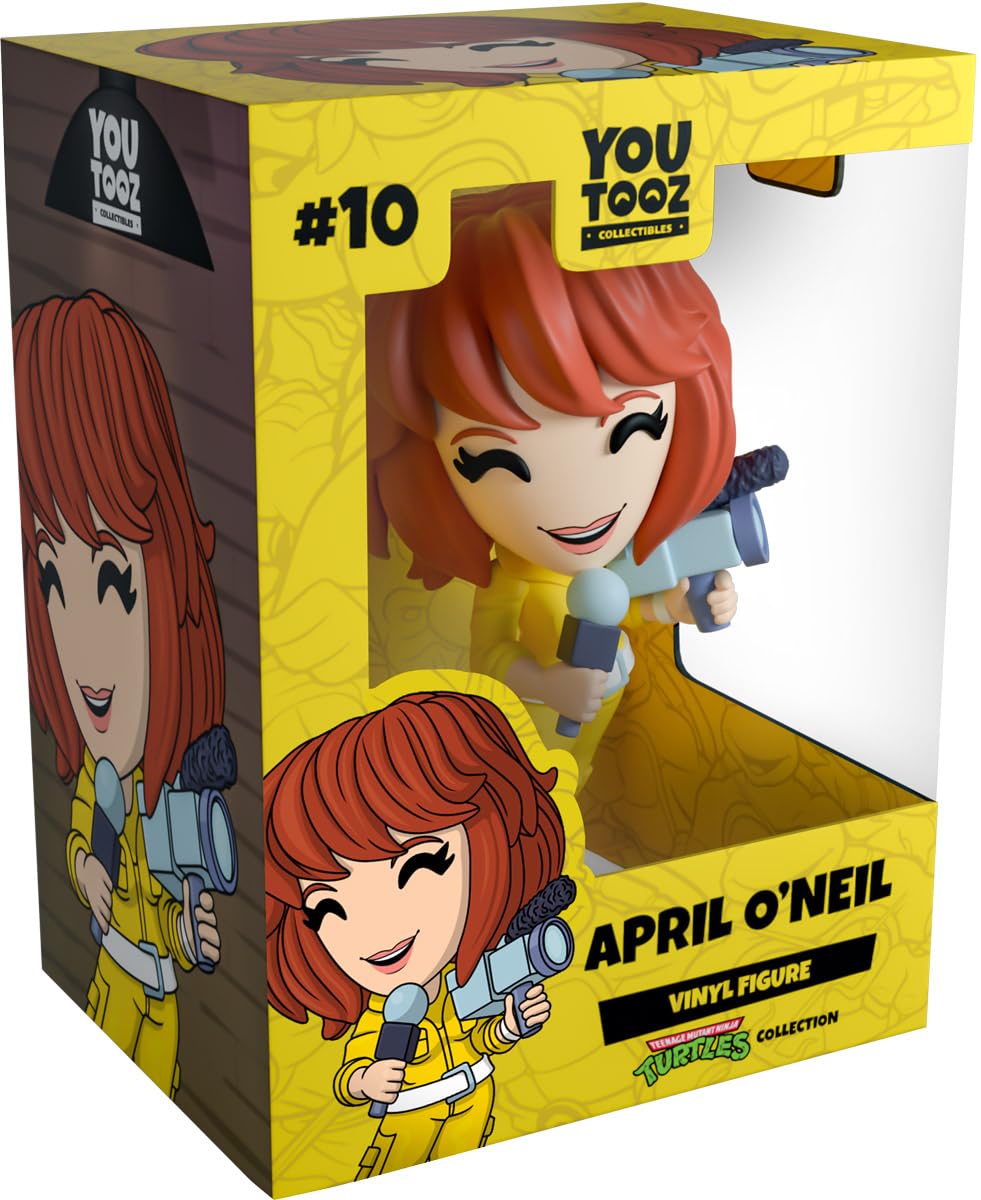 Youtooz Teenage Mutant Ninja Turtles April O'Neil 4.8'', April O'Neil Vinyl Figure, Collectible April O'Neil From Teenage Mutant