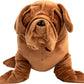 Randimals Sea Lion Plush Stuffed Toy Mastiff Dog Face 15   Soft & Huggable  enhanced Quality Hybrid Animal Friend Encourages Adventure & Imagination