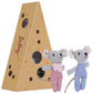 Levlovs Mouse In A Matchbox Toy Baby Registry Gift (Twins Baby Mice)