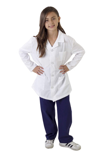 Natural Uniforms Childrens Lab Coat-Soft Touch, 16/18