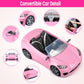 76 Pcs Doll & Convertible Car Playset,Included 11.5 In Doll,Doll Car,Princess Dresses,Fashion Dresses,Casual Clothing,Swimsuits,