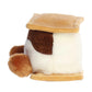 Aurora Adorable Palm Pals Fudgey Heart S'More Stuffed Animal - Pocket-Sized Play - Collectable Fun - Brown 5 Inches