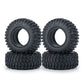 MOHERO 1.0 Crawler Tires Soft Rubber Wheel Tires 4PCS for 1/24 Axial SCX24 90081 AXI00001 AXI00002 AXI00005 AXI00006 RC Crawler 
