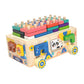 Atorse Montessori Toys For 2 3 4 Year Old Stacking Toy For Children Boys Girls Kids
