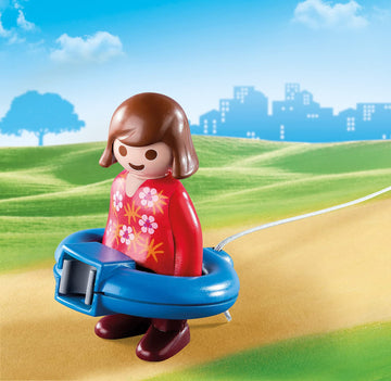 Playmobil 1.2.3 Hondentrein - 70406,Veelkleurig