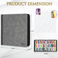 JoyHood Card Binder for Trading Card  Card Collection Binder with 12 Pocket - Hold Up to 960 Cards  Card Album Holder compatible with TCG/PM/MTG/OPCG/YGO Card (Grey  12 Pockets)