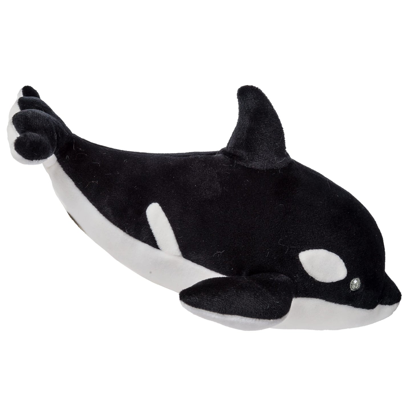 Mary Meyer Stuffed Animal Smootheez Pillow-Soft Toy, 8-Inches, Orca Whale