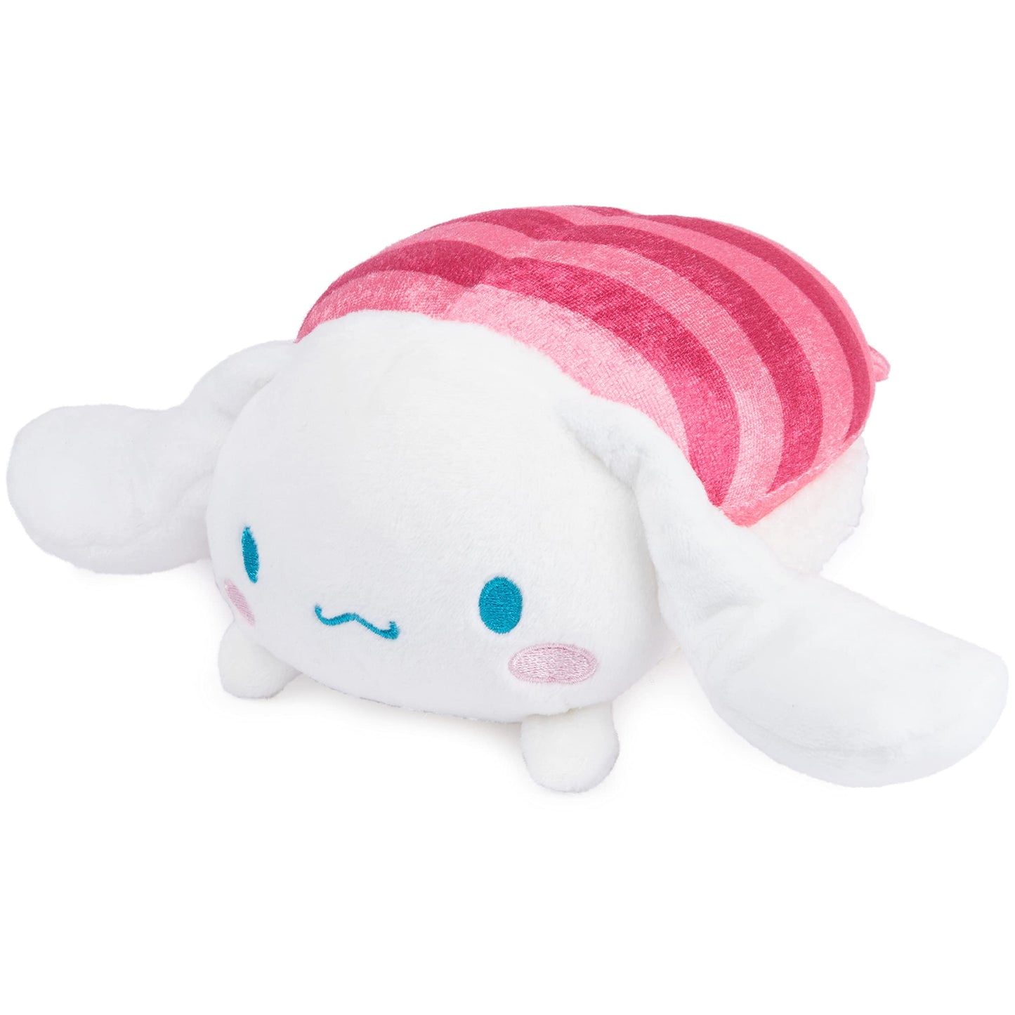 GUND Sanrio Cinnamoroll Sashimi Plush  enhanced Stuffed Animal for Ages 1 and Up  Pink/White  6