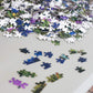Bob Ross Blue River Nature Puzzle For Adults And Kids | Forest Lake Scenery 1000 Piece Jigsaw Puzzle Toy | Interactive Brain Teaser For Family Game Night | 28 X 20 Inches