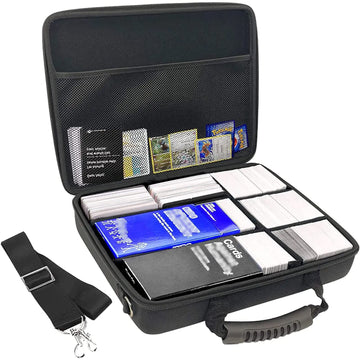 Lumus&Solem Extra Large Game Card Case for 2300-2500+ Cards, Suitable for The Expansion of C.A.H Game Cards and All Other Card G
