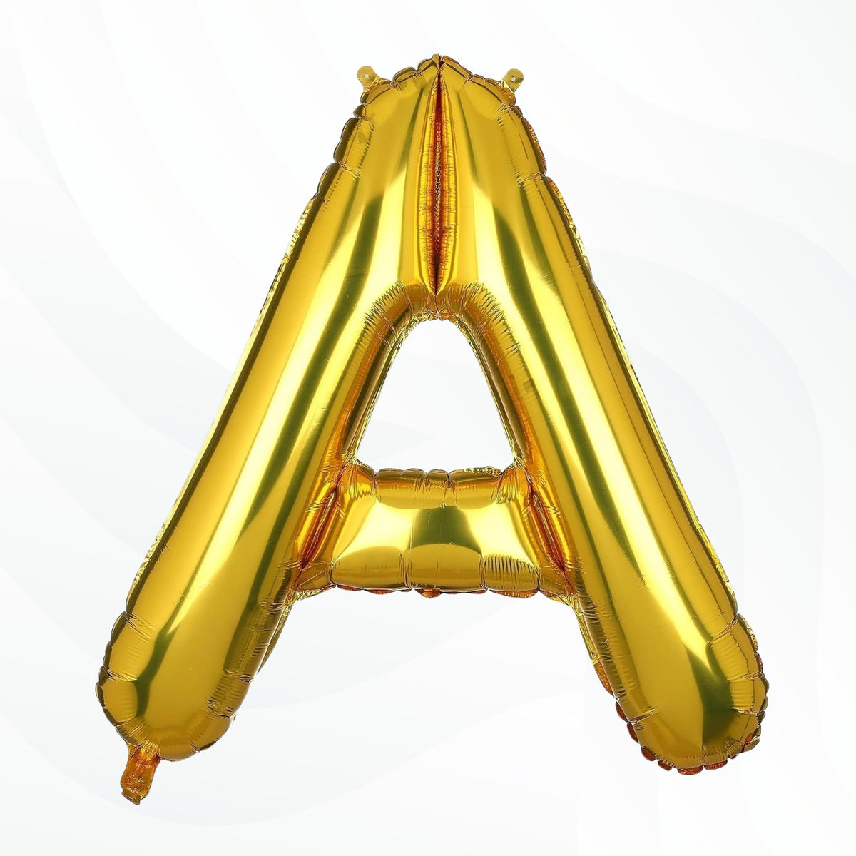 Flyloons Gold A Letter Foil Balloon Alphabets Balloons Perfect for Birthday Decoration Items, Anniversary, Bachelorette, Wedding