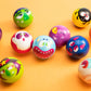JOYIN Halloween Stress Balls - 24 PCS Squishy Toys, Small, Plastic, Orange/Black/White, Model 14953, Party Favors & Decorations