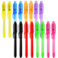 WEST STORY 16PCS Invisible Ink Spy Pens - Plastic Magic Party Favors for Kids, Writing Secret Messages, Model DB0002, Color: Invisible