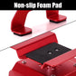 INJORA Aluminum 80g RC Car Stand with Shock Holder for 1/24 1/18 RC Crawler Upgrade(Red)