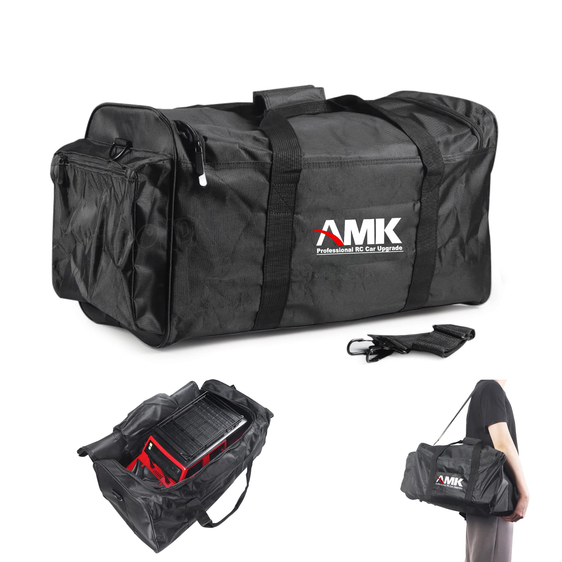 Multipocket Rc Car Duffel Bag Waterproof Storage Bag For 1/10 Rc Crawler Drift Car Axial Scx10 90046 D90 Tf2 Mst Tamiya Cc01 Hsp