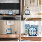 Winthfure Moving Sand Art Picture-3D Deep Sea Sandscape In Round Glass Flowing Sand Frame, Large Desktop Sand Art Toys, Relaxing