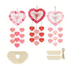 Cliths Heart Shape Dream Catcher Craft Kit Diy String Art Valentines Wall Decor For Kids Activities Painting Projects Hanging Ho