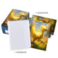 Katomula MTG Card Sleeves - 100 Textured Back Art Sleeves, Fits Standard Size Cards, Chocobo Color, Model MS049-Chocobo