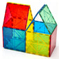 Gemmicc 12 Pcs Large Magnetic Tiles,Jumbo Magnet Base Plates,Stem Magnetic Building Blocks For Kids Boys Girls